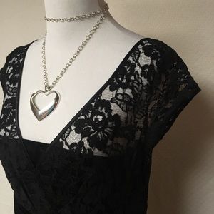 Banana Republic black sexy dress, size 8.